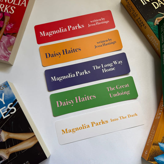 Magnolia Parks Series Bookmarks Full Set