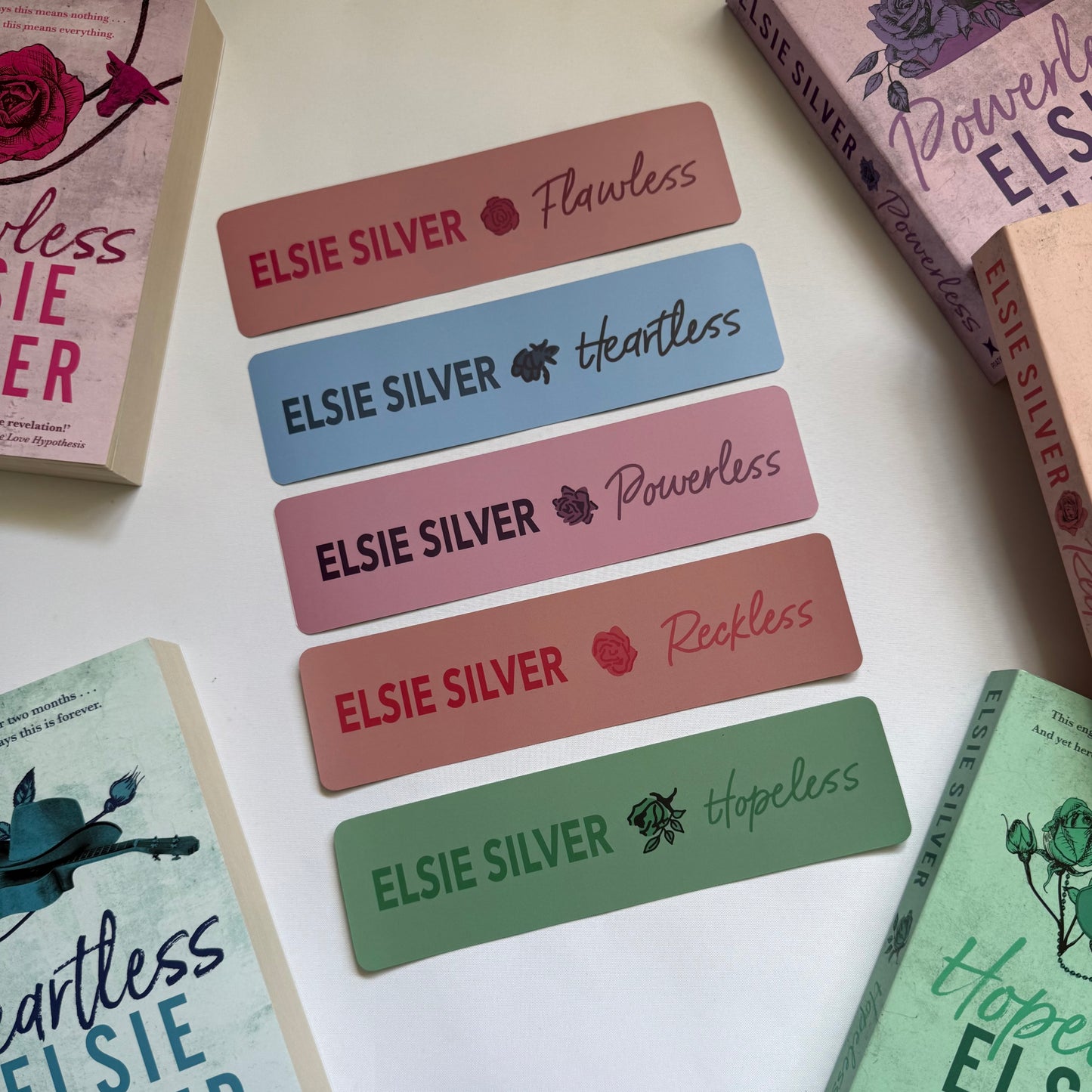 ELSIE SILVER - Chestnut Springs Series Bookmarks Full Set