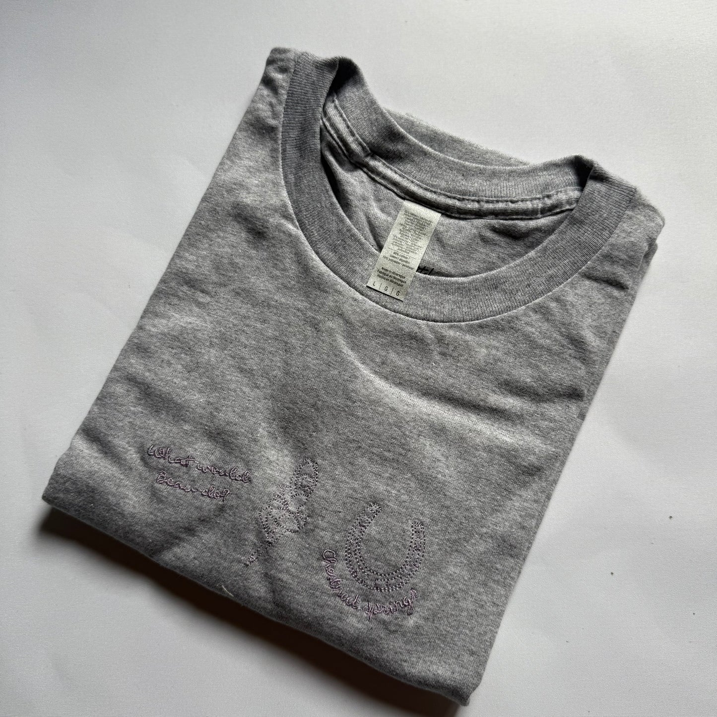Powerless Grey Large T-Shirt