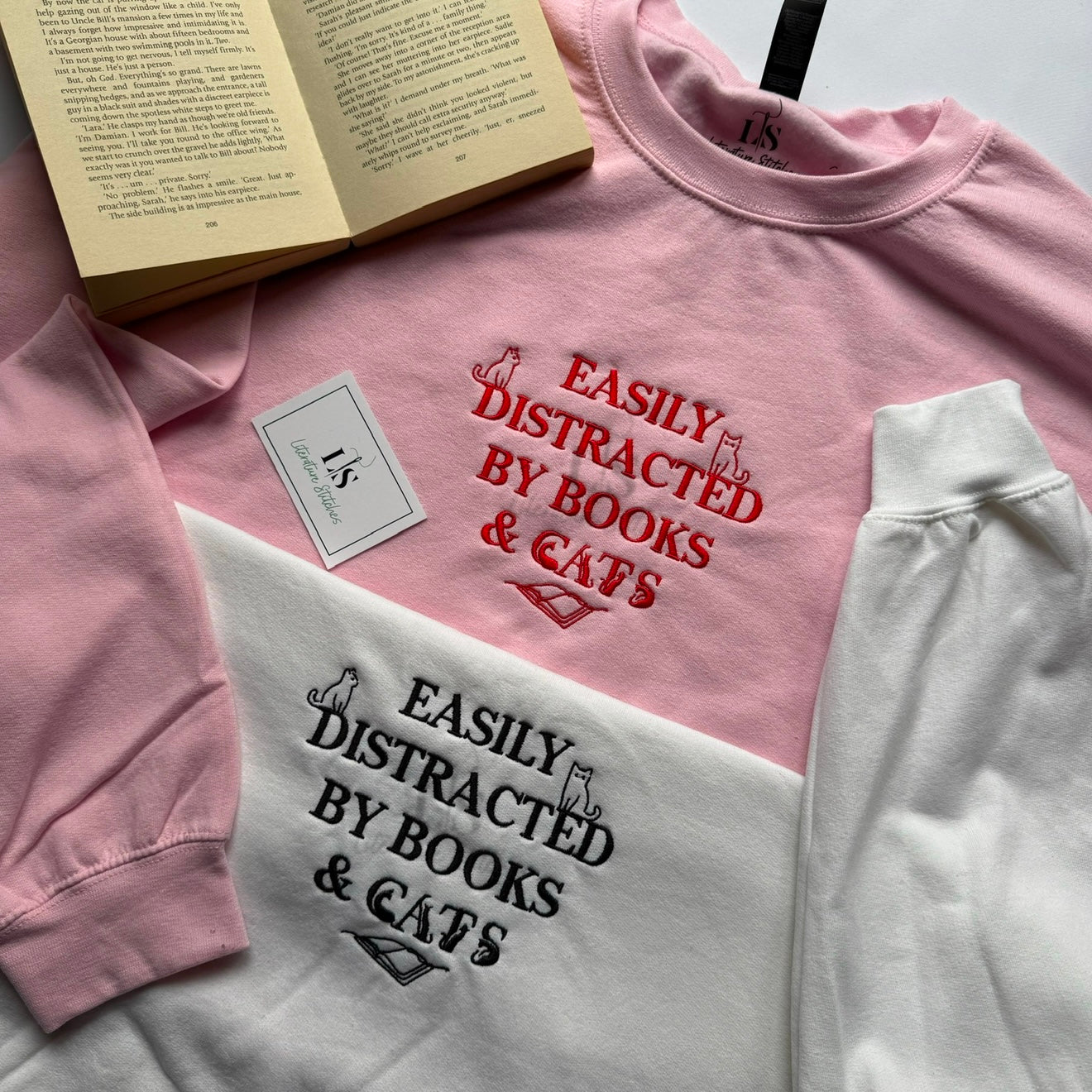 Easily Distracted By Books and Cats