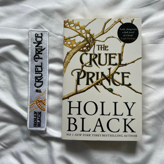 The Cruel Prince Embroidered bookmark