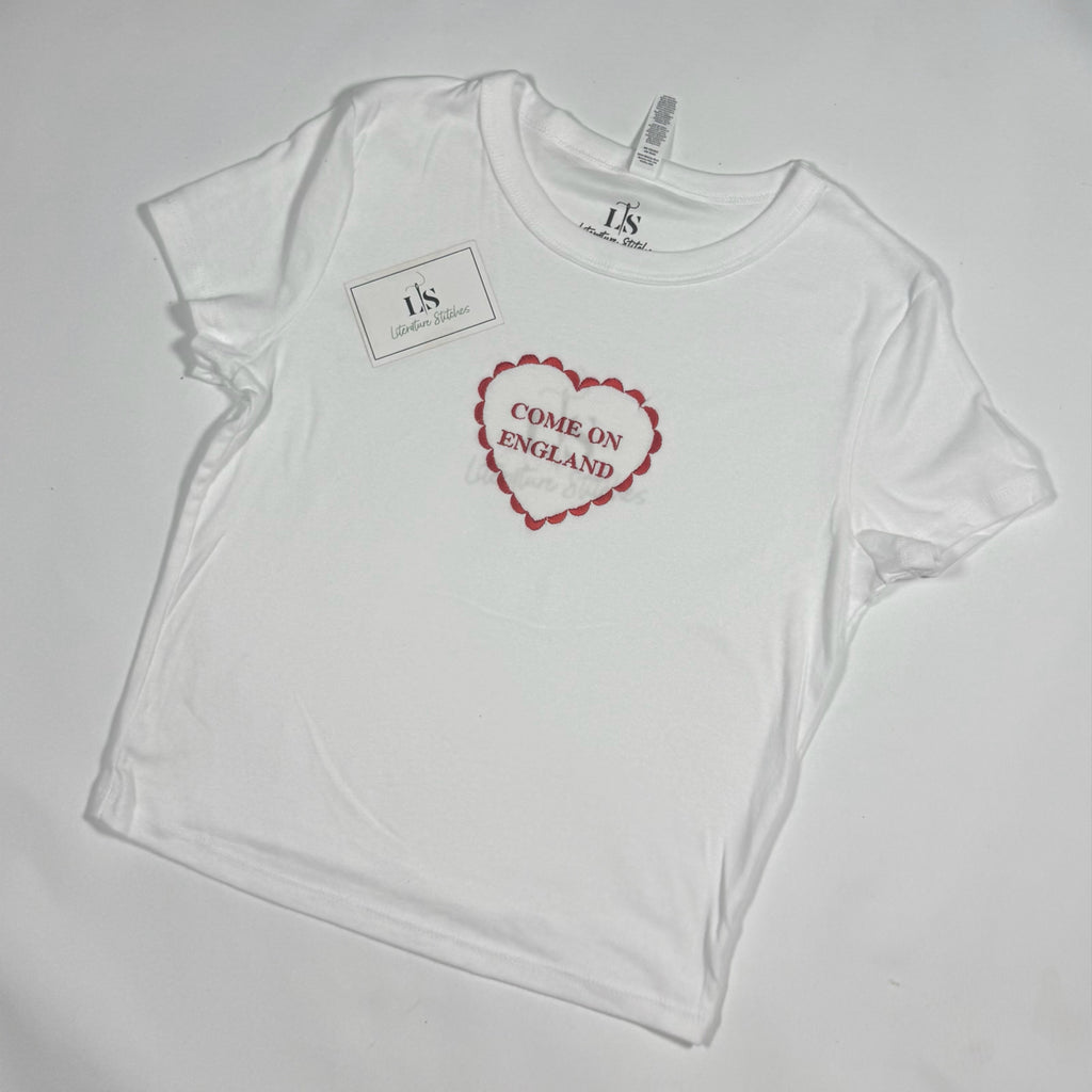 Come On England Baby Tee
