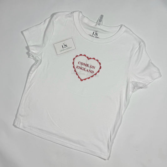 Come On England Baby Tee