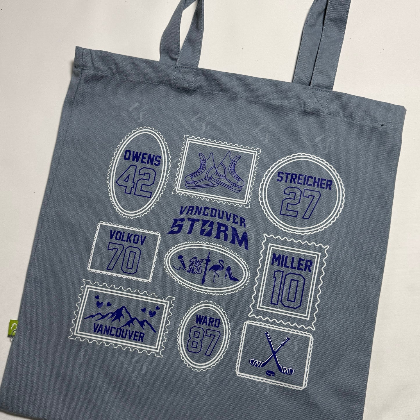 Vancouver Storm Printed Tote Bag