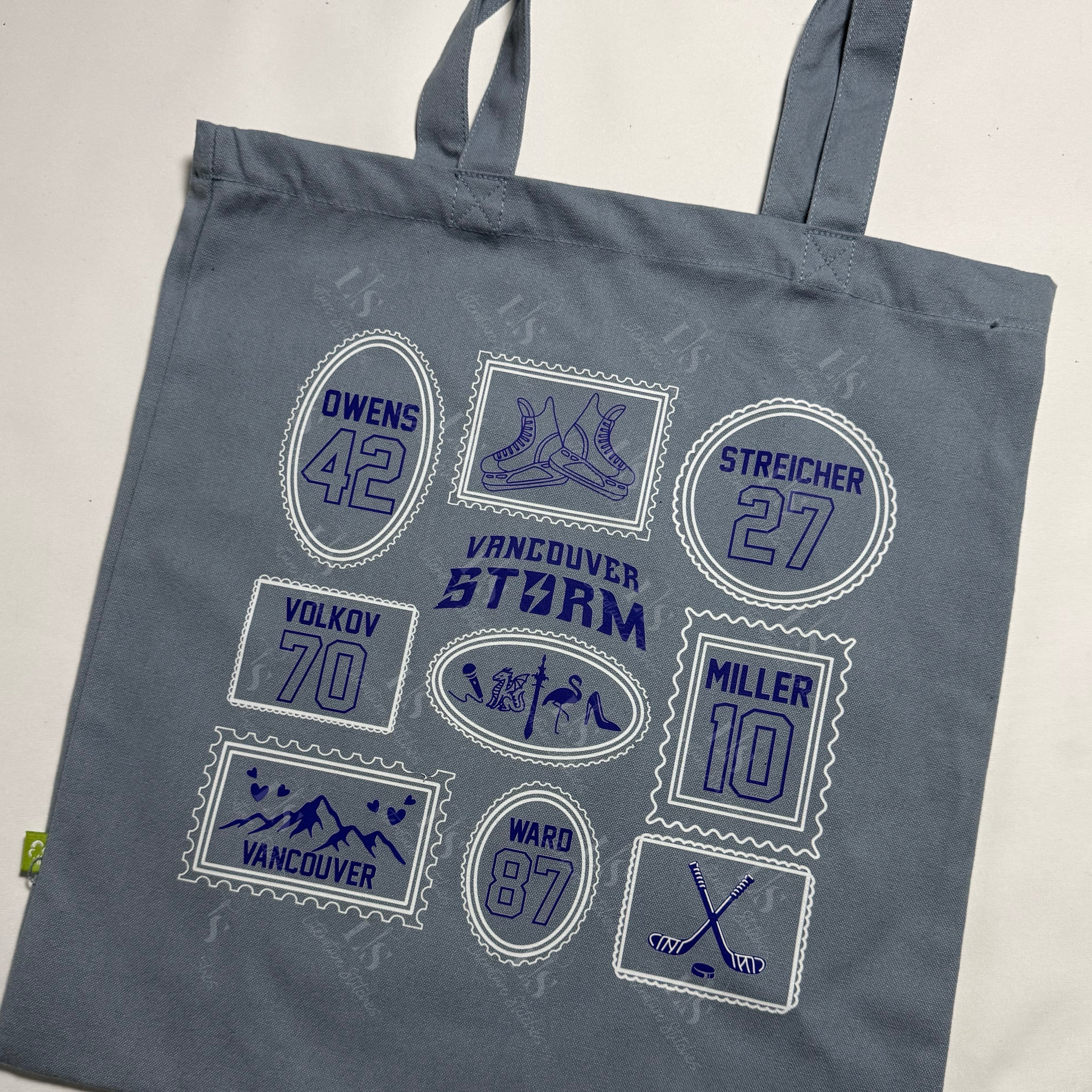 Vancouver Storm Printed Tote Bag