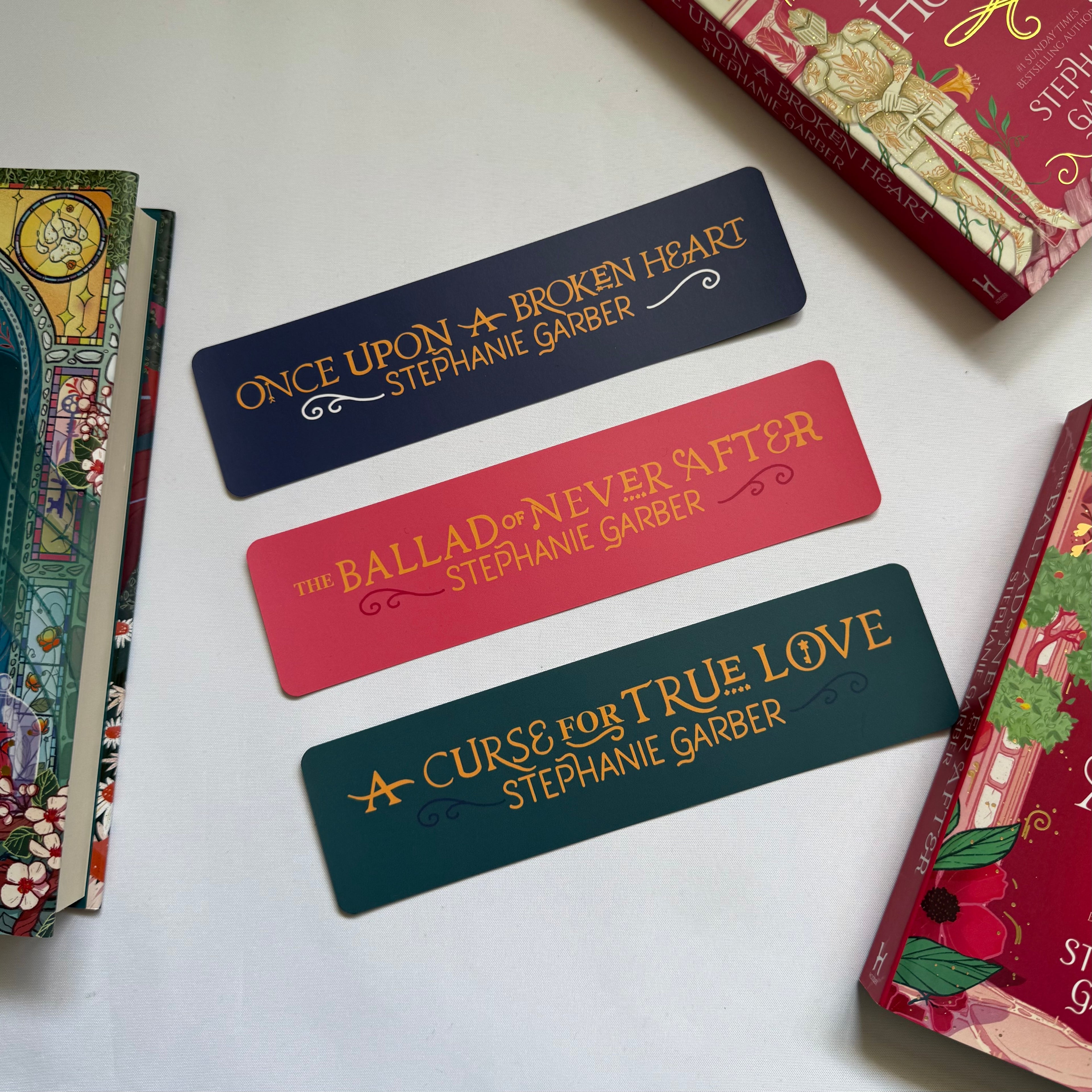 Once Upon A Broken Heart Series Bookmarks