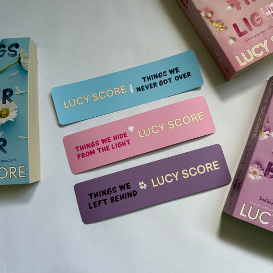Knockemout Series Bookmarks Full Set