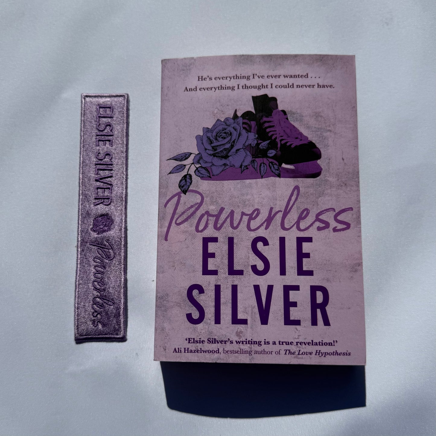 ELSIE SILVER - Powerless Embroidered bookmark