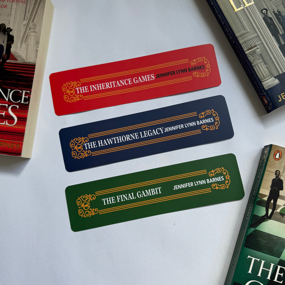 The Inheritance Games Series Bookmark – Literature Stitches