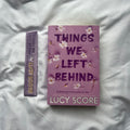 Things We Left Behind Embroidered bookmark