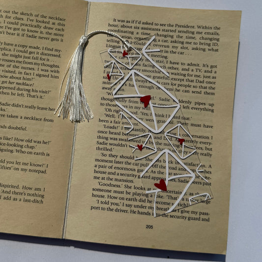 Divine Rivals Acrylic Bookmark - Bookmarked By Chris