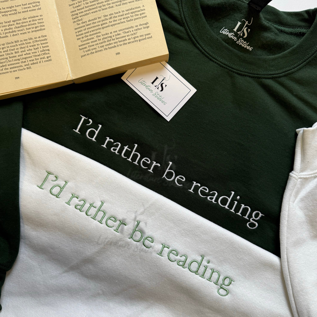 I’d Rather Be Reading