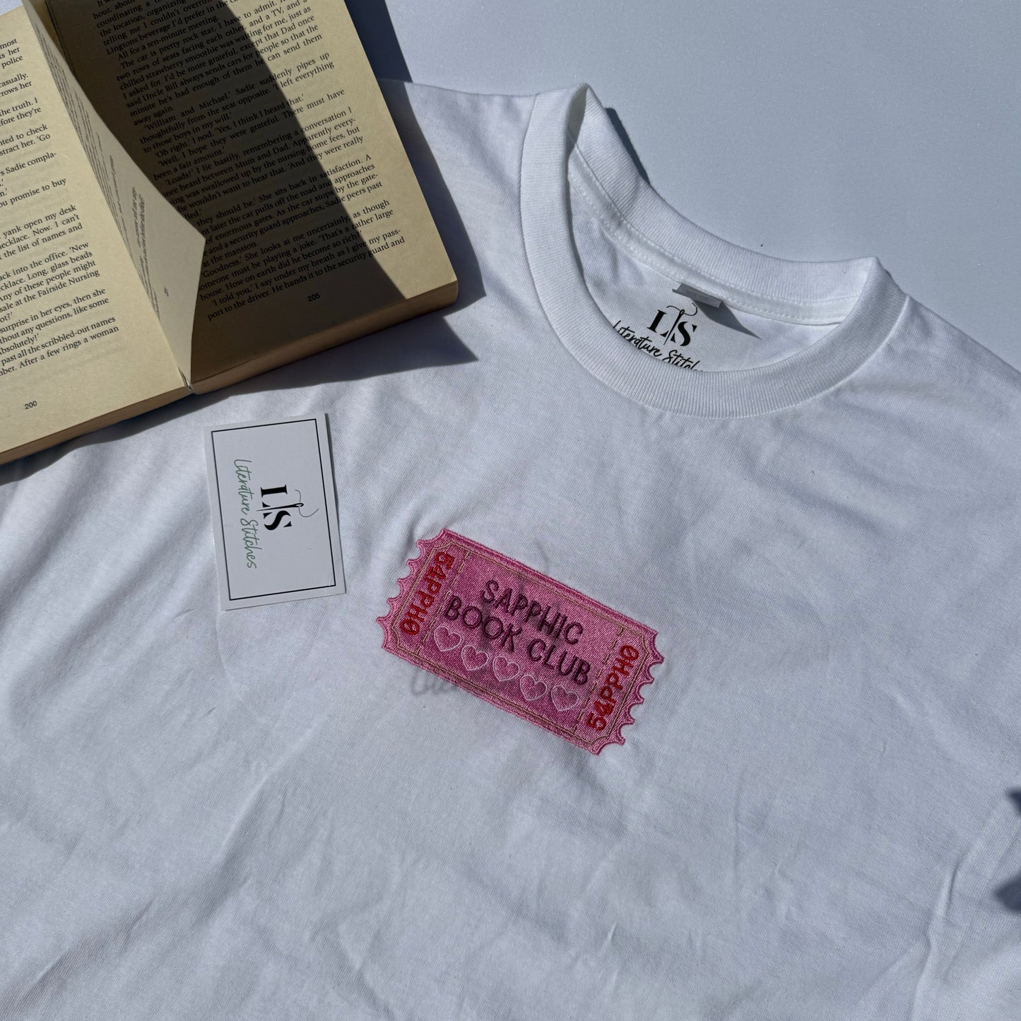 Sapphic Book Club Ticket - Lexyclareauthentic Collab