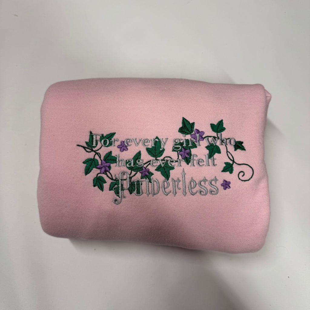 Powerless Light Pink 2XL Sweatshirt