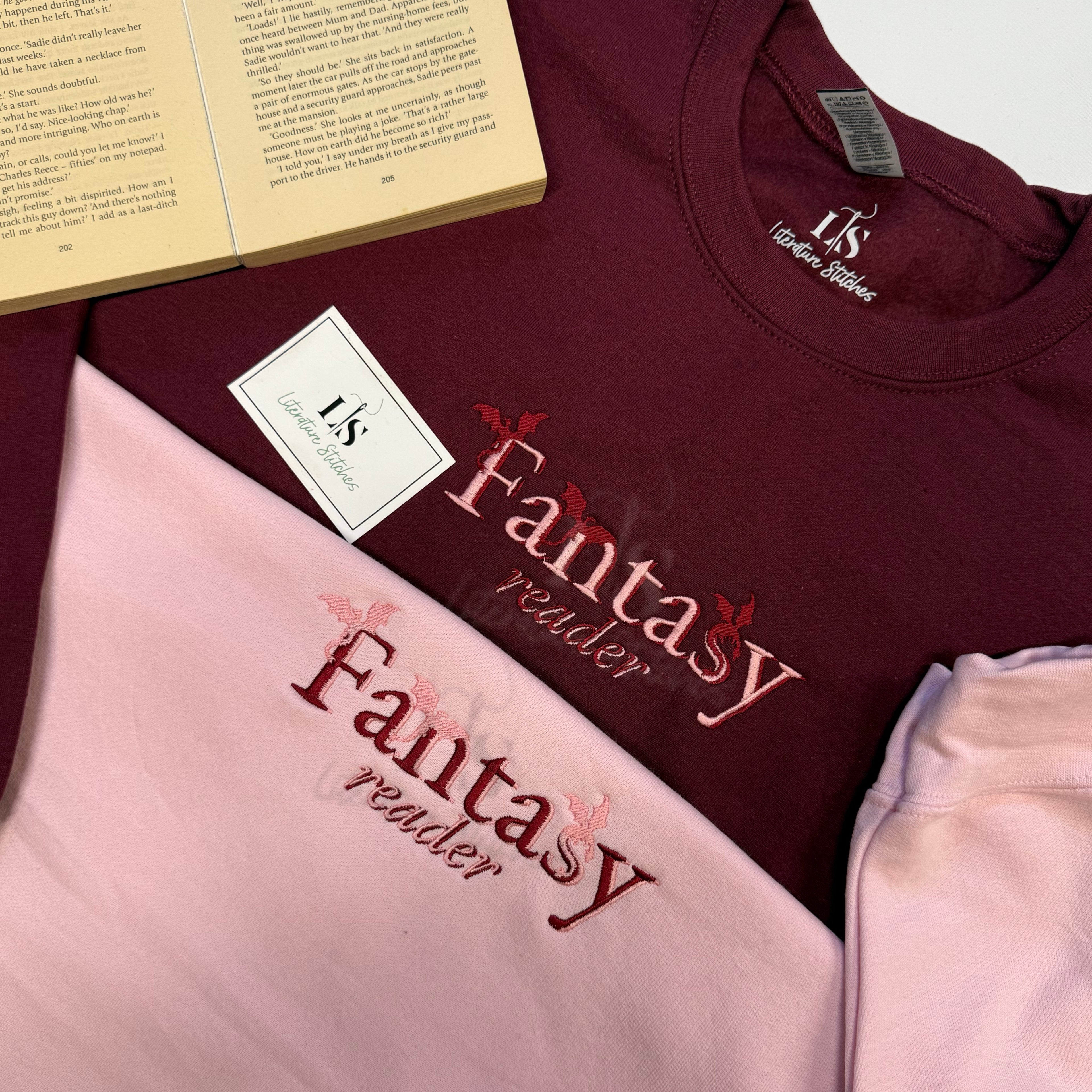 Fantasy Reader - @addiesbookshelf & @tias.bookshelf_ Collab