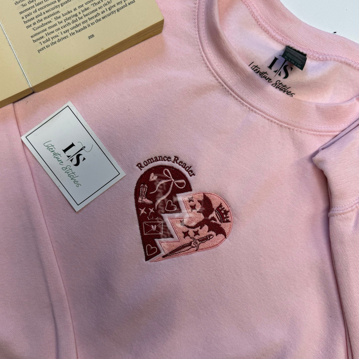 Romance Reader Heart - @addiesbookshelf & @tias.bookshelf_ Collab