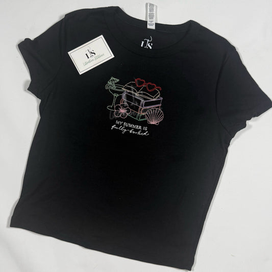 My Summer Is Fully Booked Baby Tee