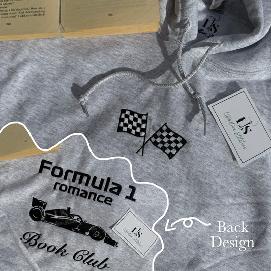 Formula 1 Romance Book Club - Front & Back