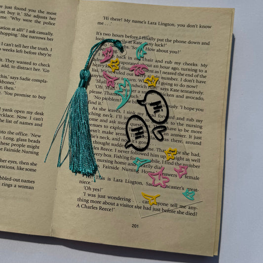 HI HI Acrylic Bookmark - Bookmarked By Chris