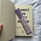 Things We Left Behind Embroidered bookmark