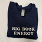 Big Book Energy Navy S Sweatshirt