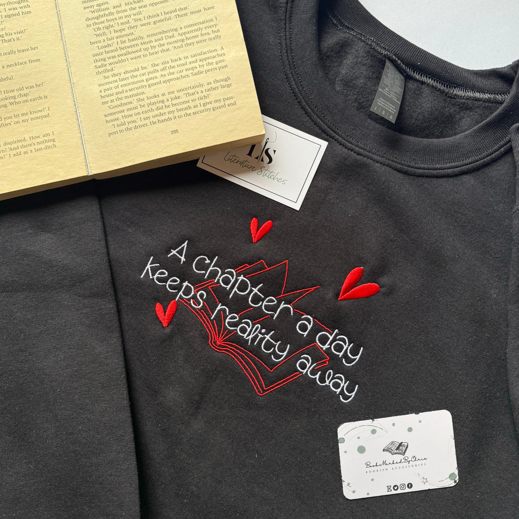 A chapter a day sweatshirt