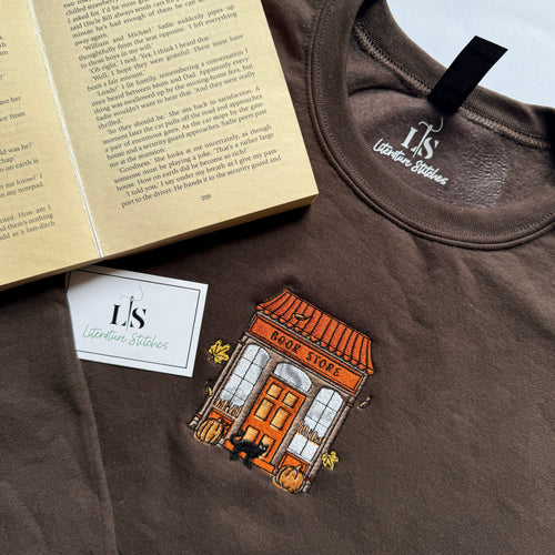 Autumn bookstore sweatshirt