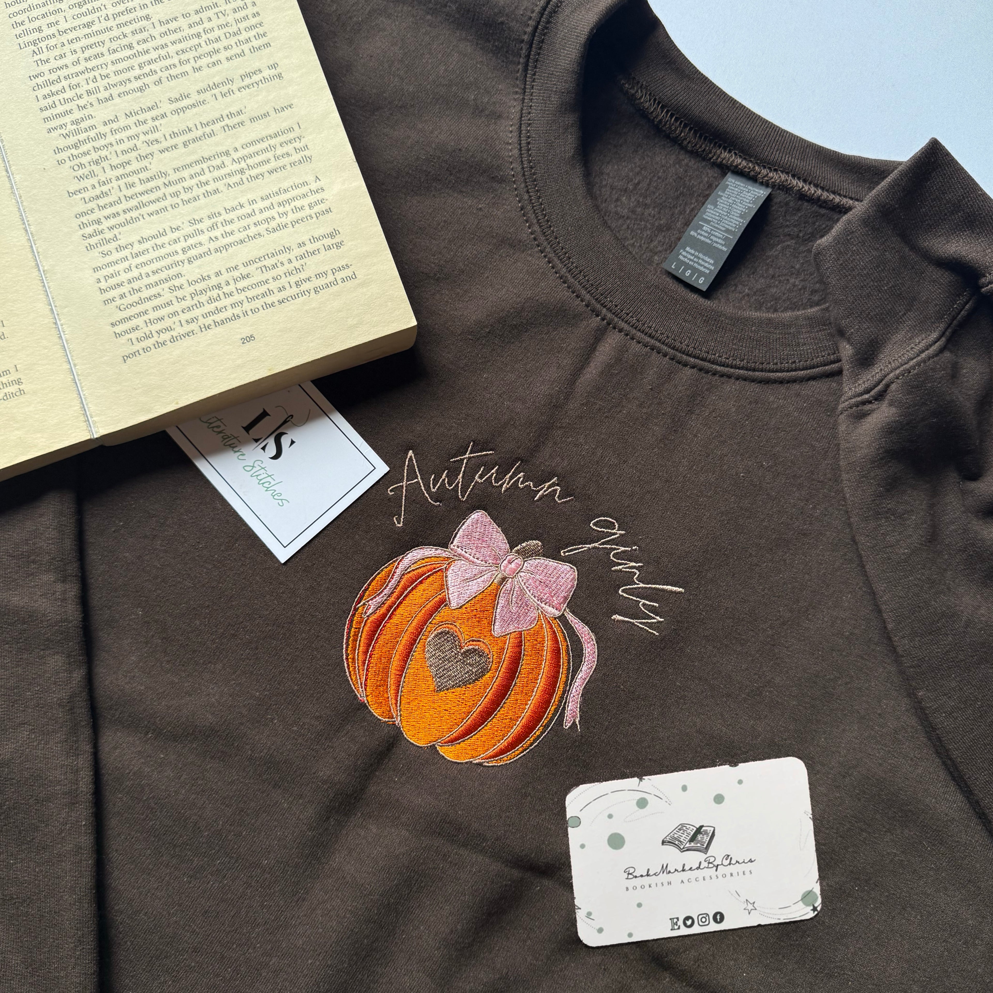 Autumn girly sweatshirt