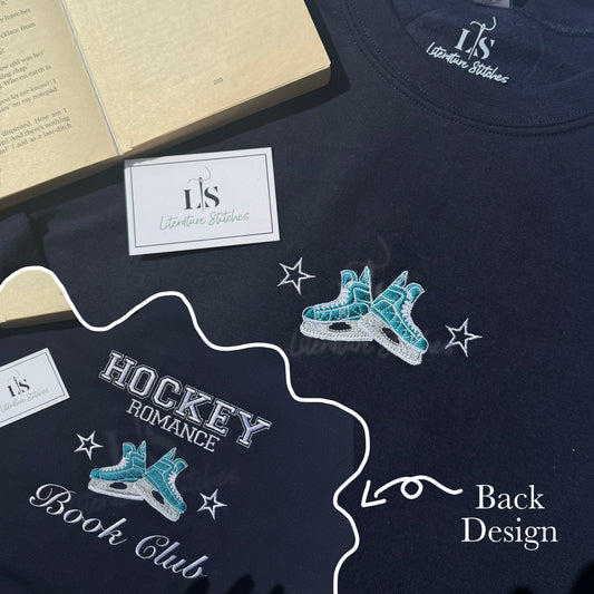 Hockey Romance Book Club Front & Back