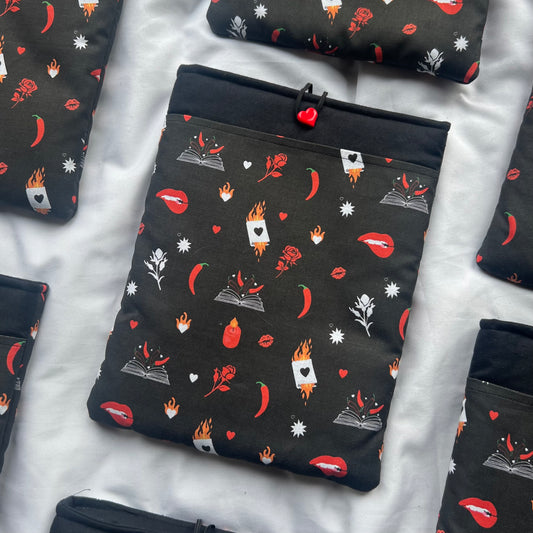 Spicy Book Sleeve - Black