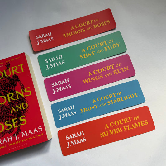 ACOTAR Series Bookmarks Full Set