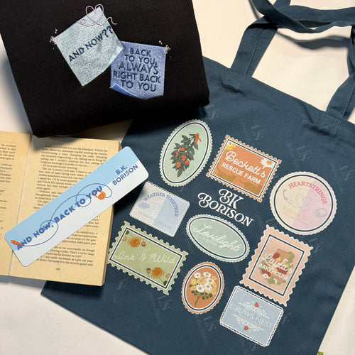 BK Borison sweatshirt and tote bag bundle
