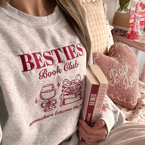 Besties book club sweatshirt