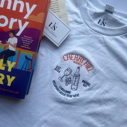 Emily henry funny story cherry hill winery sweatshirt