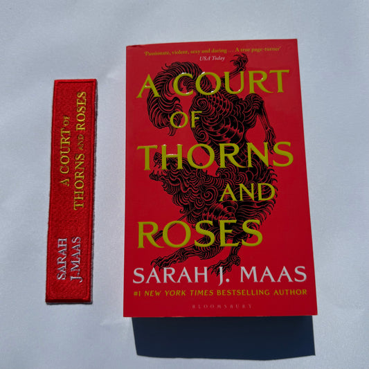 ACOTAR Embroidered bookmark
