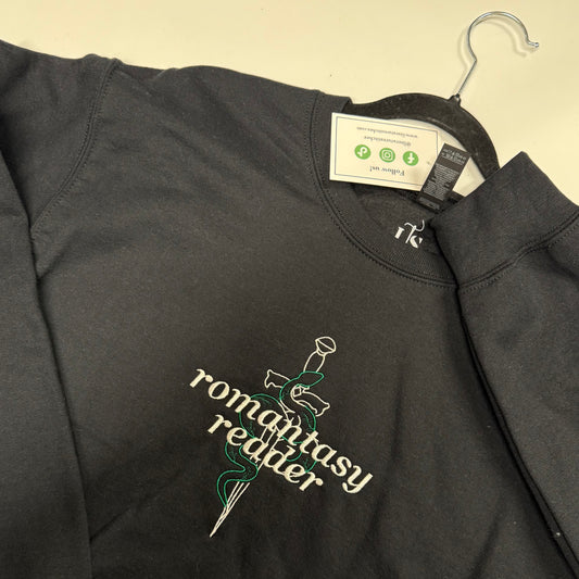 Romantasy Reader Black Sweatshirt