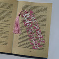 Ride The Cowboy Acrylic Bookmark - Bookmarked By Chris