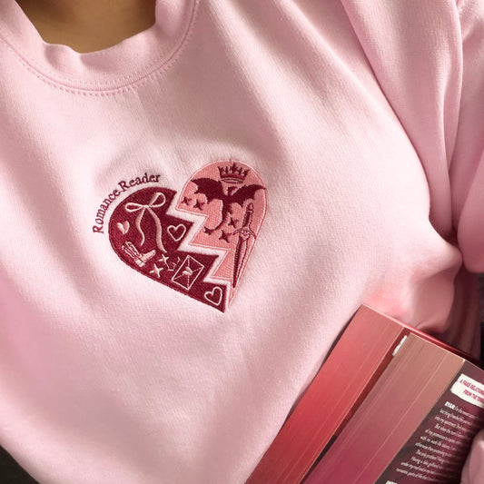 Romance Reader Heart - @addiesbookshelf & @tias.bookshelf_ Collab