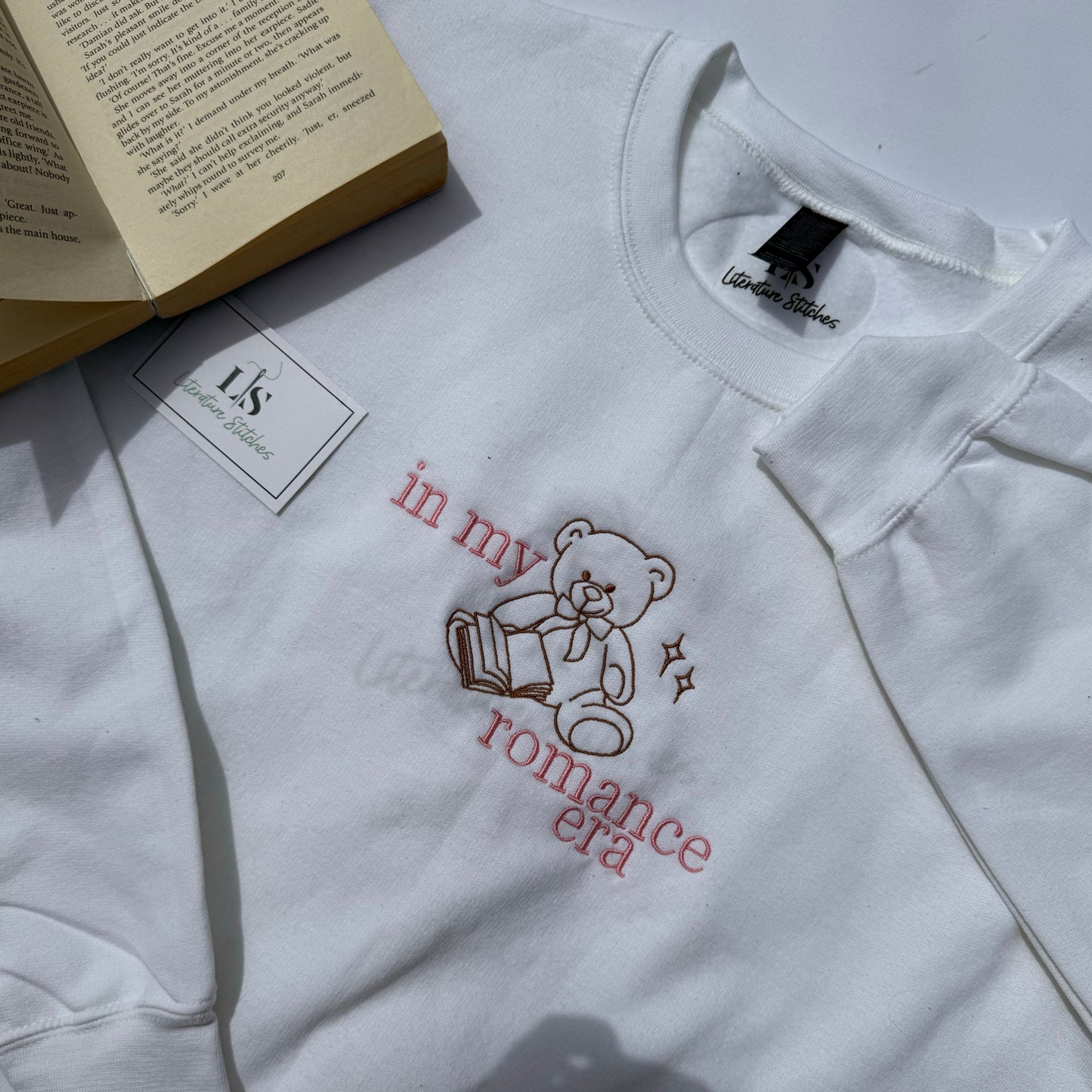 Romance Reader Bear - Ellen Catherine Collab
