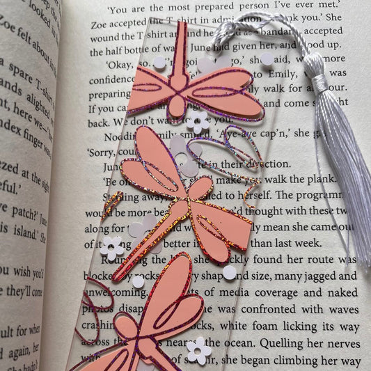Dragon Fly Acrylic Bookmark - Bookmarked By Chris