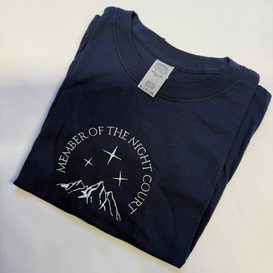 Member of the night court Navy Small T-Shirt