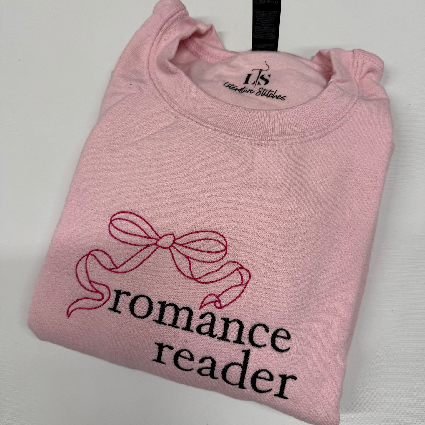 Romance Reader Pink S Sweatshirt Sweatshirt