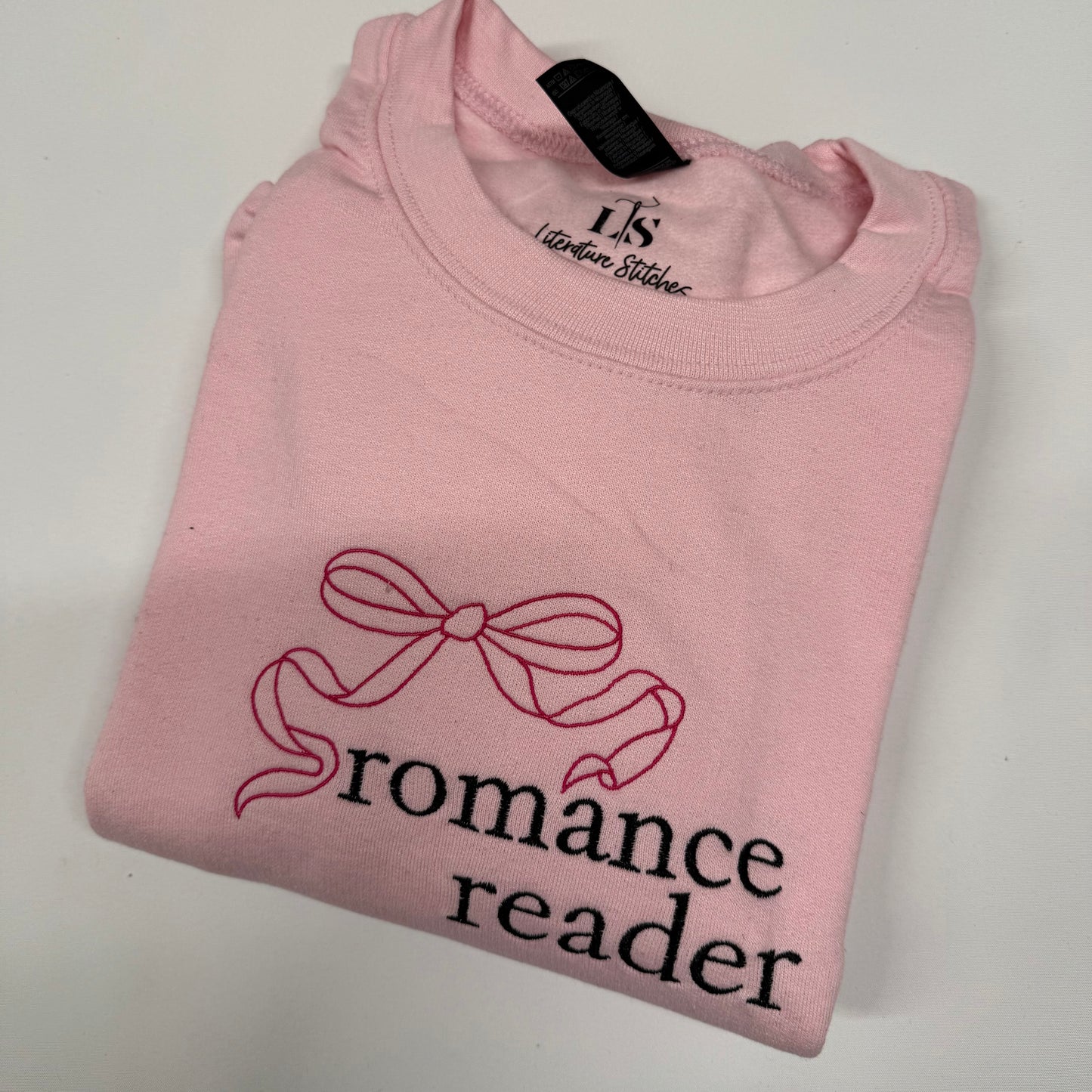 Romance Reader Pink M Sweatshirt