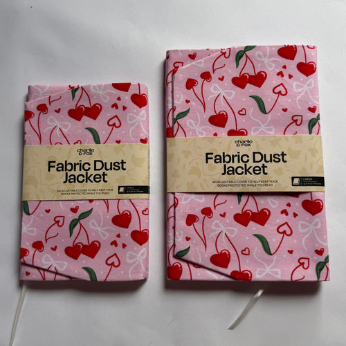 Cherry Hearts Dust Jacket - ONLY 4 XS & 8 L LEFT
