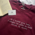 If I loved you less - Emma