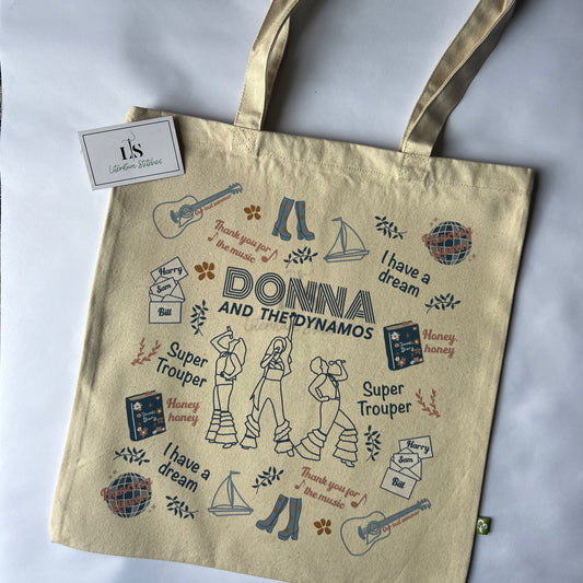 Mamma Mia Printed Tote Bag
