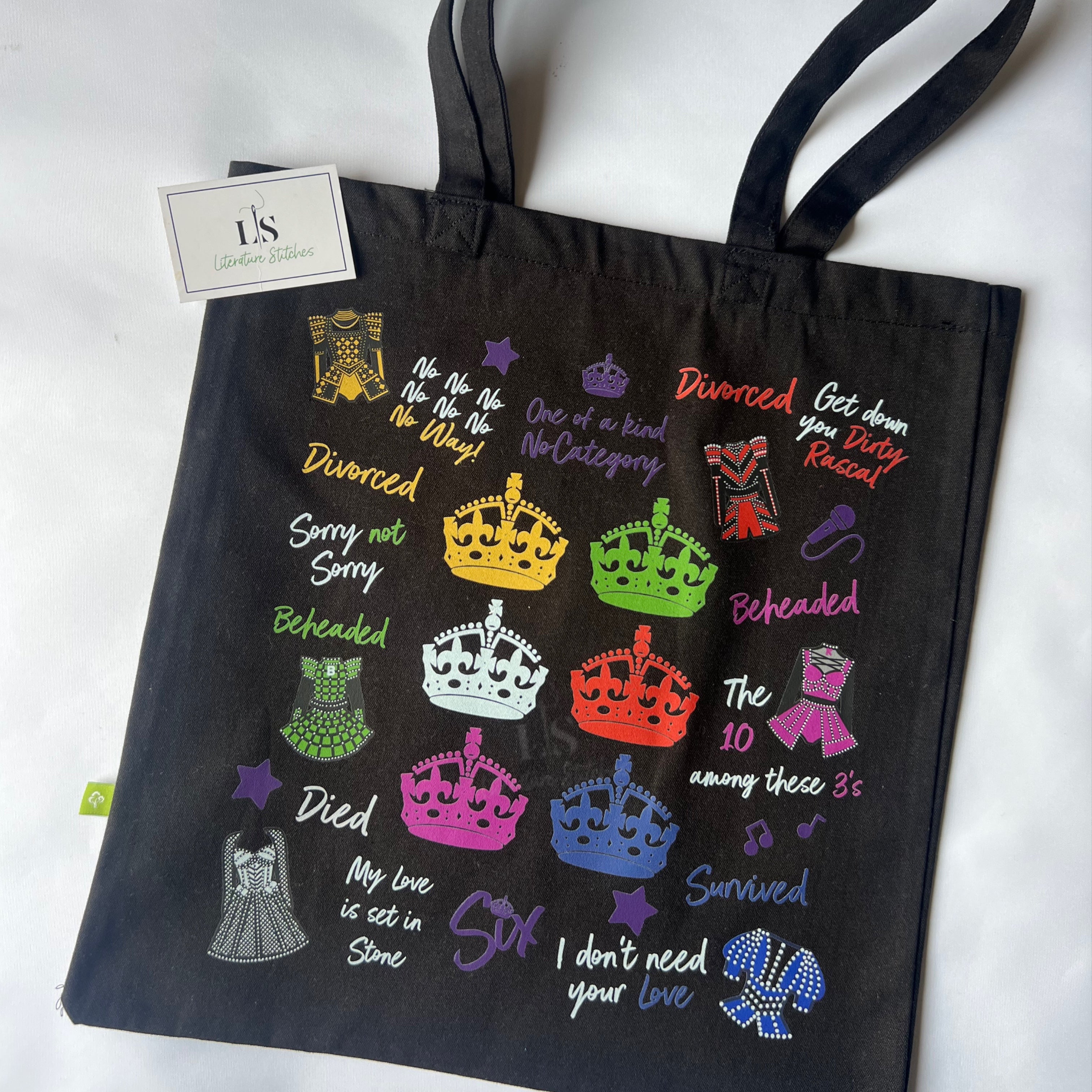 Six Printed Tote Bag