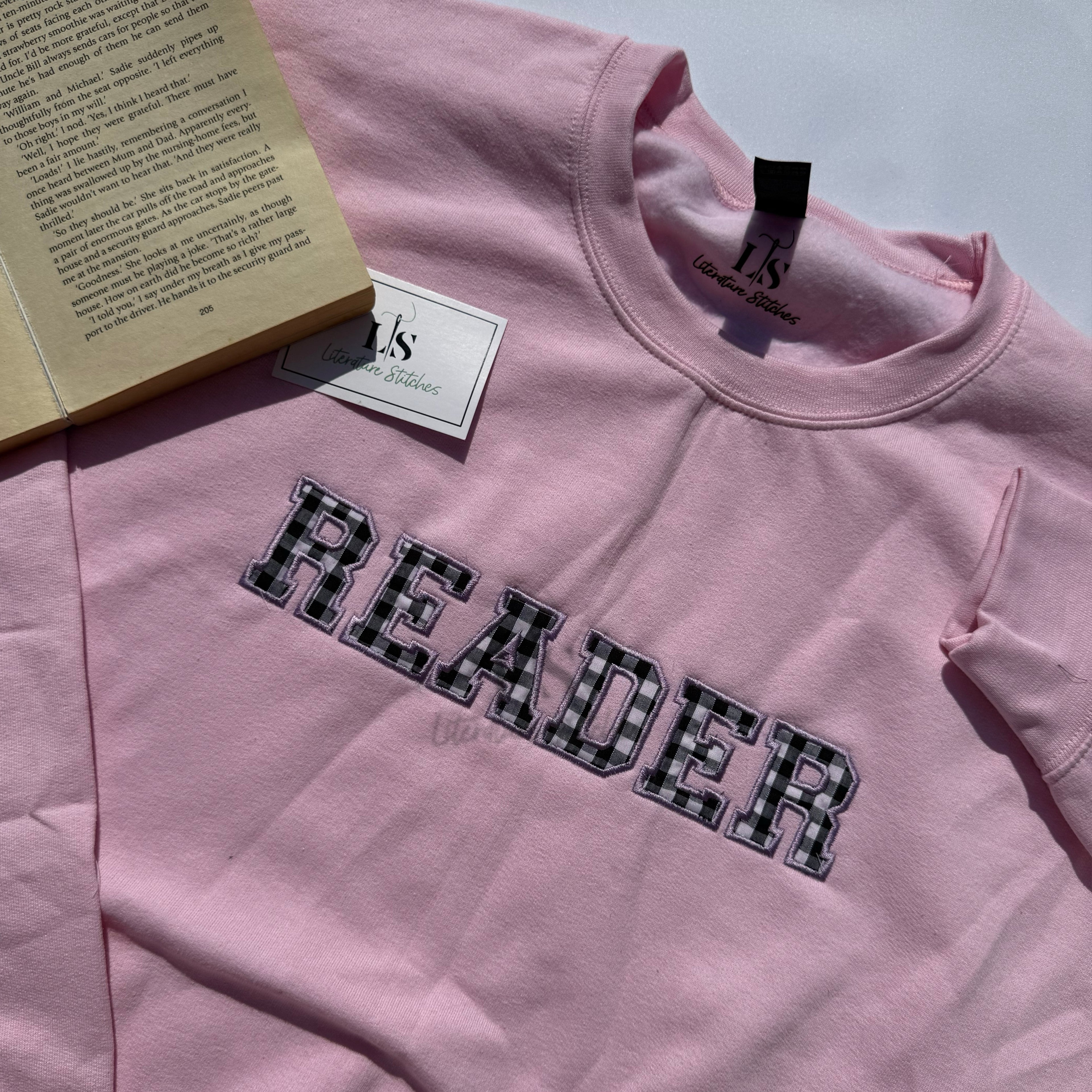 Reader Black Gingham