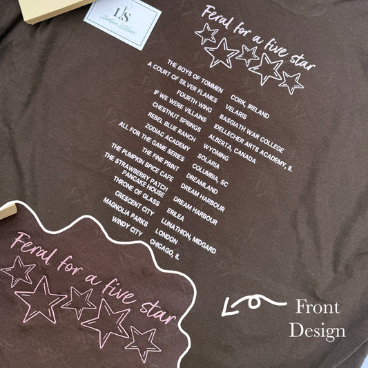 Personalized - Feral For A Five Star