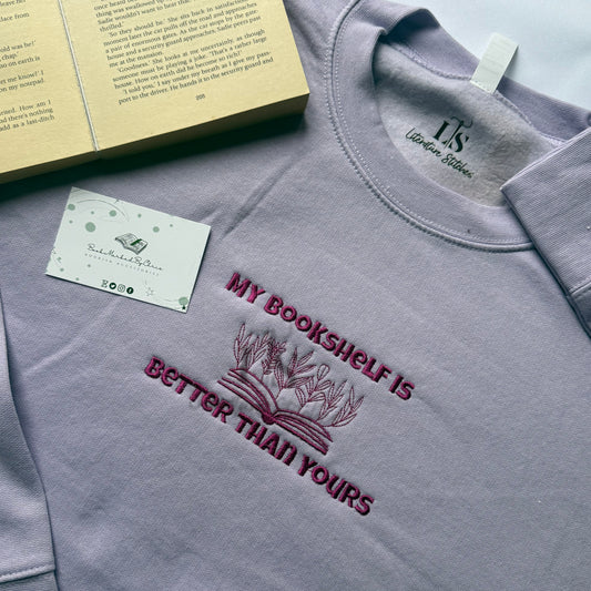 My Bookshelf Is Better Than Yours - Bookmarkedbychris